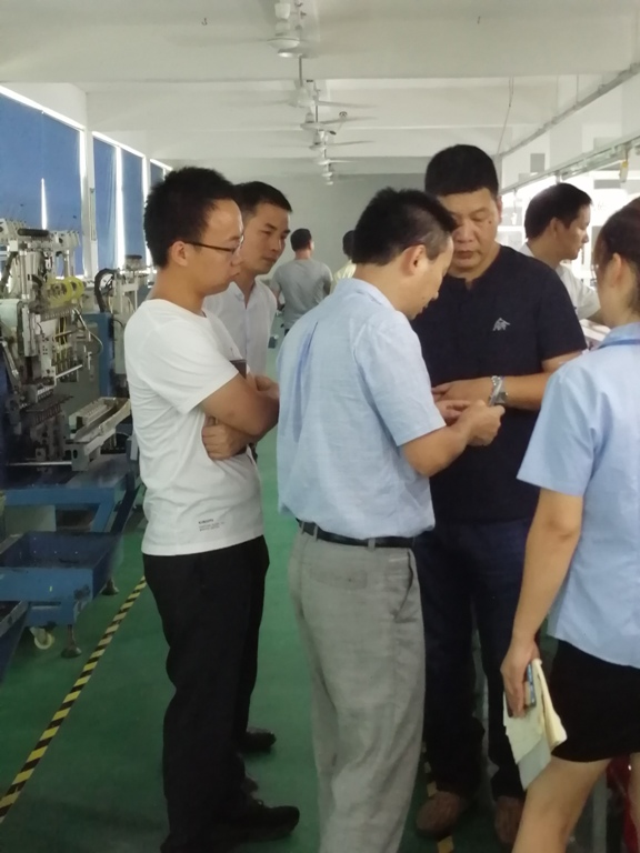 熱烈歡迎賽爾康和小米公司領(lǐng)導(dǎo)蒞臨我司檢查指導(dǎo)工作（2019-08-15）