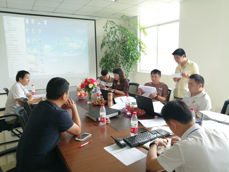 熱烈歡迎奧海科技公司的四位領(lǐng)導(dǎo)到我司進行現(xiàn)場審核（2019-09-04）
